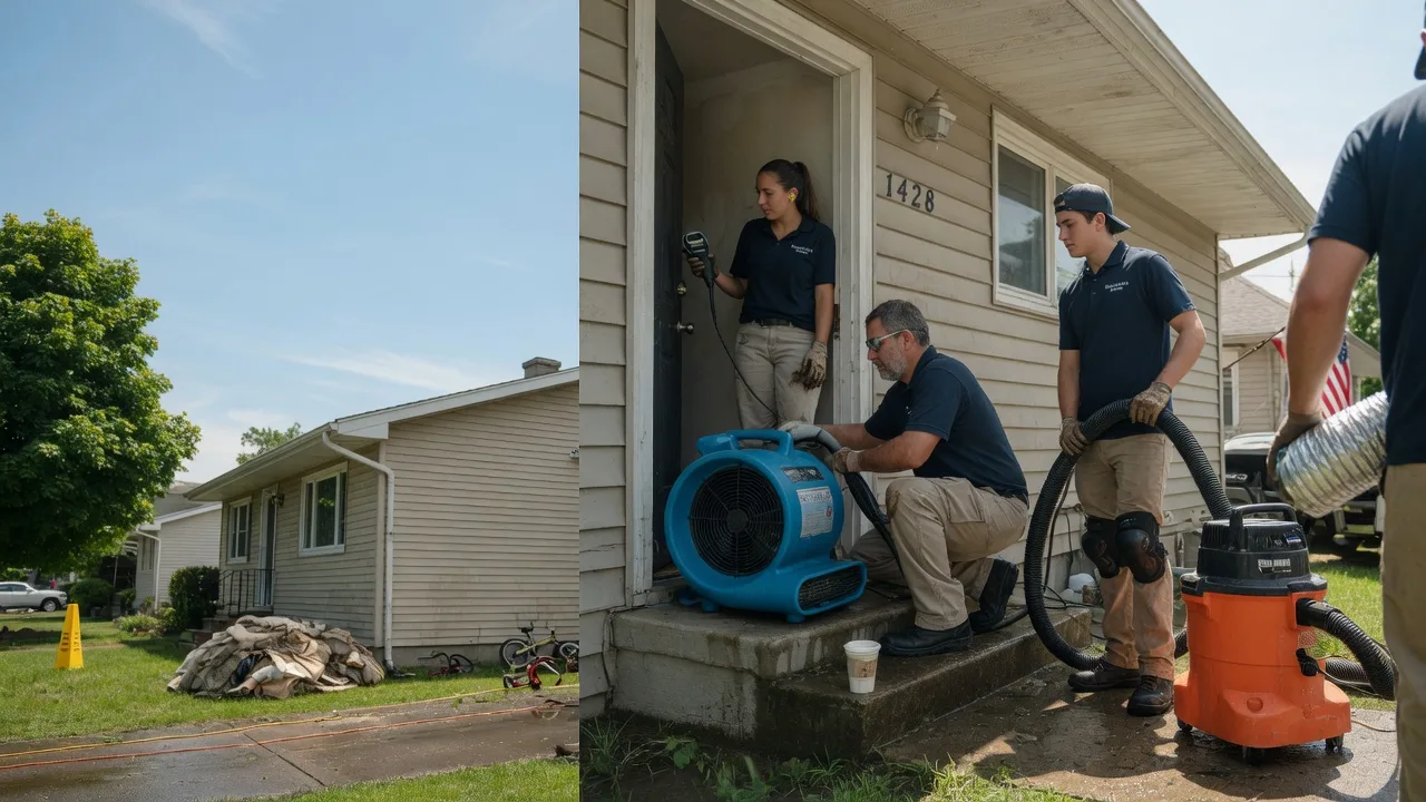 Water Damage Restoration in Milroy, IN near me